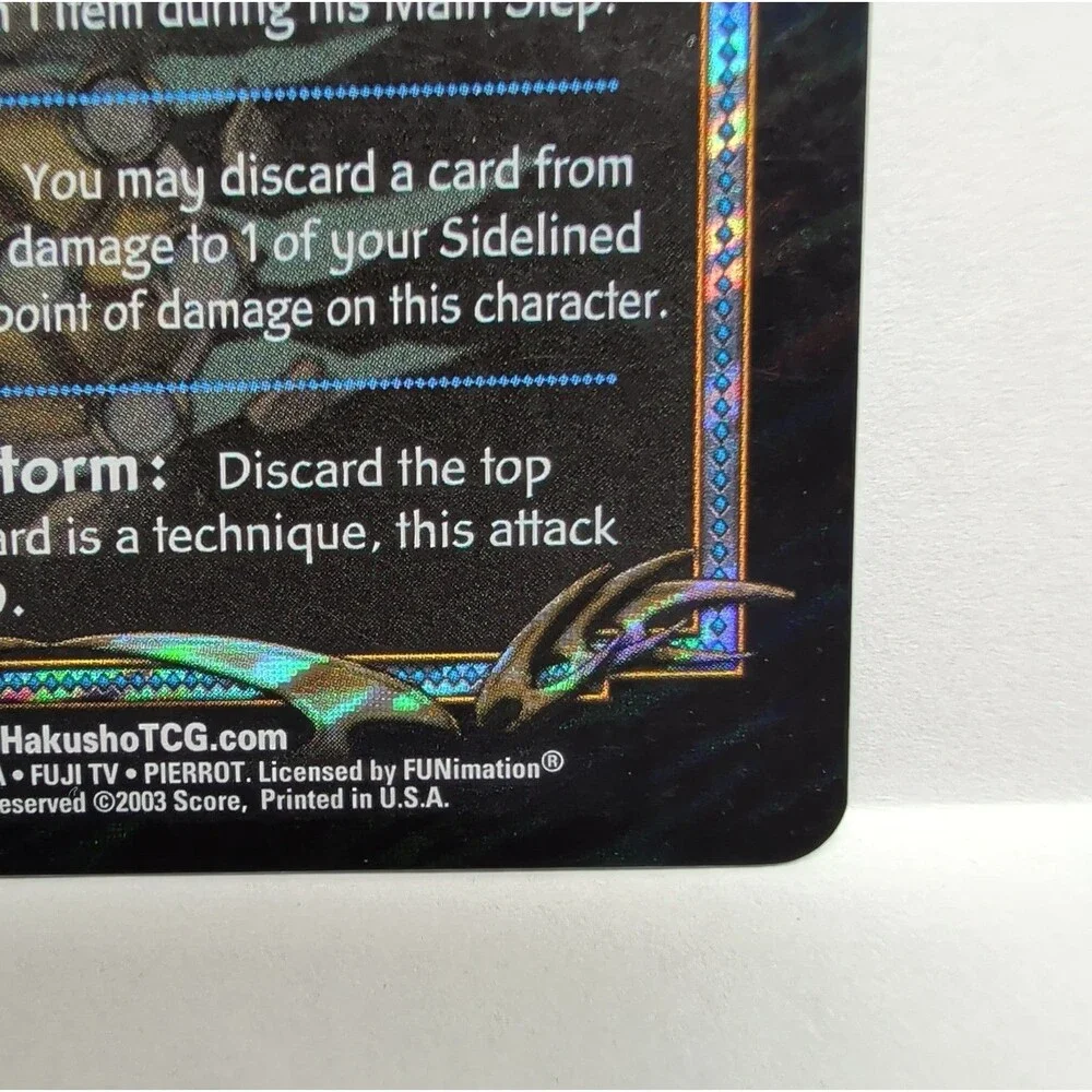 YuYu Hakusho TCG - Suzaku, The Fierce S18 Secret Rare Foil Card